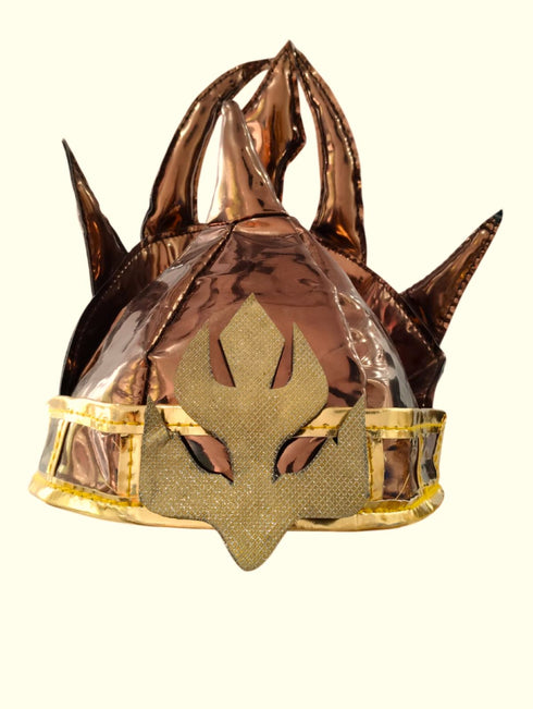 Baahubali Warrior Indian Movie Character with Helmet & Sword Kids & Adults Fancy Dress Costume